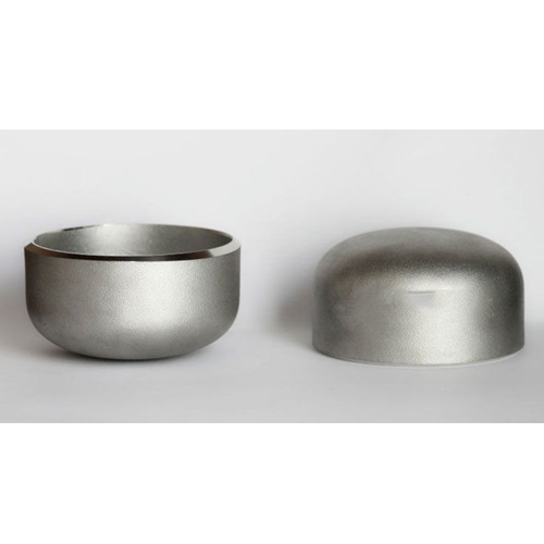 Stainless Steel Buttweld Caps Fittings, Shape : Round