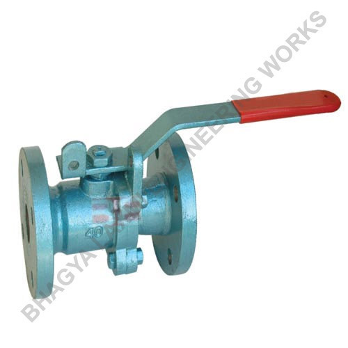BEW Ss Two Piece Ball Valve, Flanged, Size: 25mm To 150mm