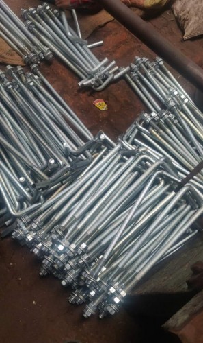 ASTM A193 Grade 8.8 L Shaped Foundation Bolts