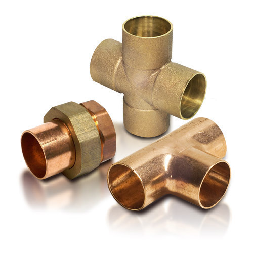 Brown Cadmium Copper Forged Fittings, Usage/Application: Structure Pipe