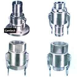 Stainless Steel Camlock Coupling For Pneumatic Connections, Size: 1/2 to 6