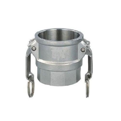 Stainless Steel Silver D SS316 Cam-Lock Coupling BSP Thread, For Pneumatic Connections, Size: 3 inch