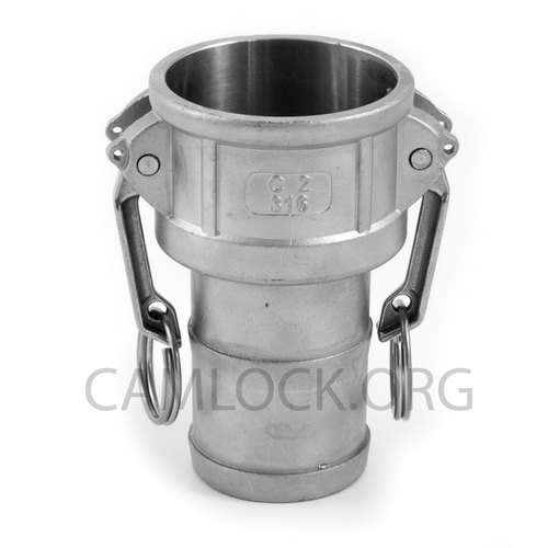 Sealant Ss304, Ss316, Ss316 L Stainless Steel Camlock Coupling, for Pneumatic Connections, Carton/Wooden Box