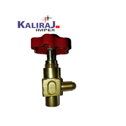 Kaliraj Medium Pressure Brass Can Tap Valve, For Air