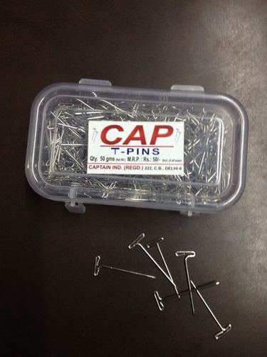 Cap t pin, Packaging Type: Box