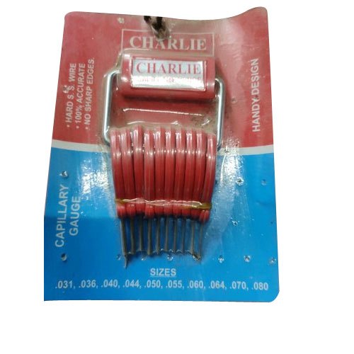 Charlie SS, Plastic Capillary Tube Gauge