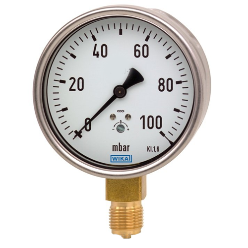 Steel Silver Capsule Pressure Gauges