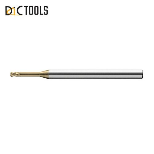 DIC Tools Solid Carbide Long Neck Short Flute End Mills 2 Flutes