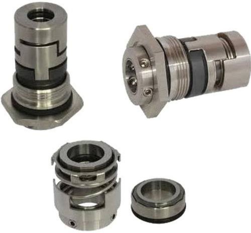 Stainless Steel Double Cartridge Mechanical Seal, For Sealing, Size: 20mm (Shaft)