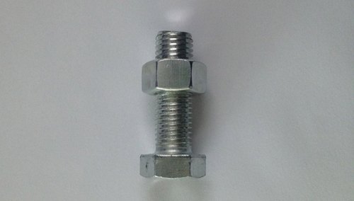 Hex Carbon Steel Bolts, Packaging Type: Packet , For Hardware Fitting
