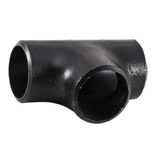 Carbon Steel Butt Weld Tee, Size: 3
