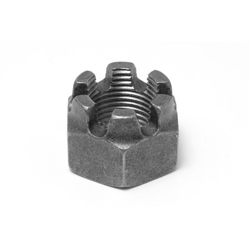 Carbon Steel Castle Nut, Size: 8mm
