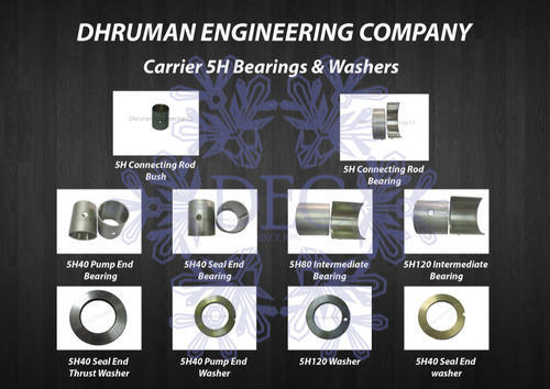 Metal Coated Carrier 5H Bearing and Washer