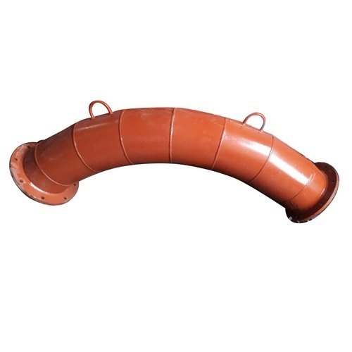 KESPL Cast Basalt Lined Bend Pipe, For Steel, Cement Manufacturing P, Size/Diameter: 3 Inch