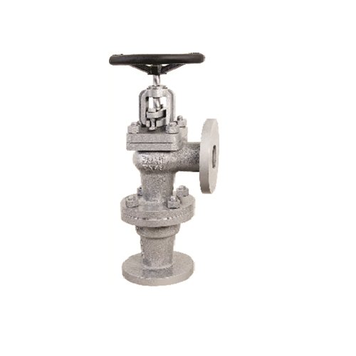 KRANTI Right Angle Pattern 25 Mm Cast Iron Accessible Feed Check Valve