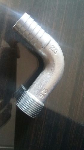 L-Shape 90 degree Cast Iron Nozzle Bend, For Plumbing Pipe, Bend Radius: 3D