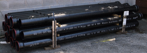Round Cast Iron Pipe, For Gas Handling, Size/Diameter: 3 inch