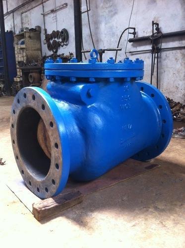 Water Carbon Steel Cast Iron Swing Valve, Size: 15 Mm To 300 Mm