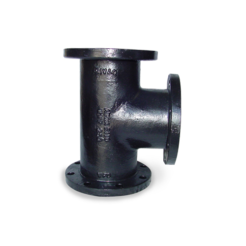 Supra Group Female Tee Cast Iron Tee with Flange Branch, Size: 3/4 inch