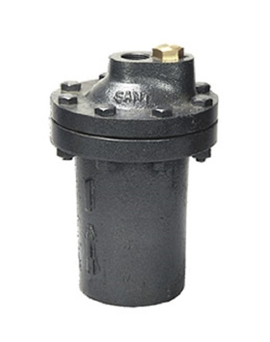 Std Cast Iron Vertical Inverted Bucket Type Steam Trap, Model: Q-209