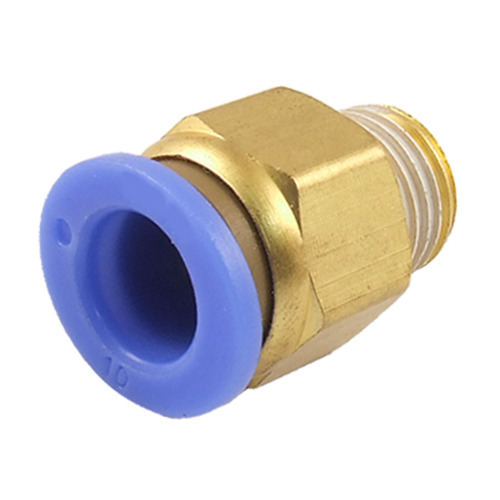 Brass CDC Male Connector 1/4x8, for Automotive