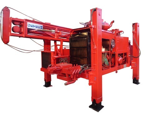 Skid Mounted Core Drilling Rig., for Ore Extraction