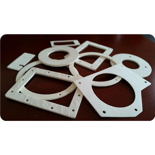 Natural Ceramic Paper Gasket, For Industrial, Thickness: 5mm