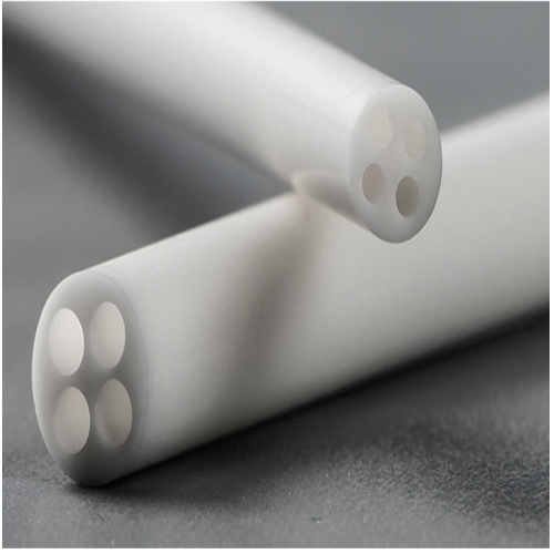 Single Bore Ceramic Tube, Unit Length: 3m, Size: 1/4 inch-1 inch