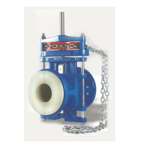 Supervac Chain Operated Pinch Valve, Size: 15 To 400 Mm