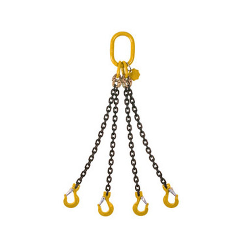 Alloy Steel Yellow Chain Sling, Capacity: 1 Ton To 30 Ton
