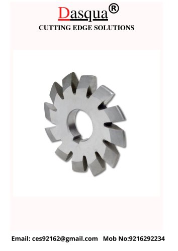 Dasqua 1.5 Mod Chain Sprocket Milling Cutter, M-35, 10 mm