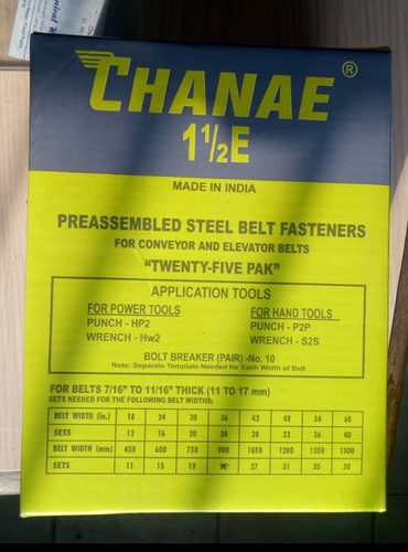Chanae 25 Pcs &10 Pcs Conveyor Belt Fasteners Box, For INDUSTRIAL