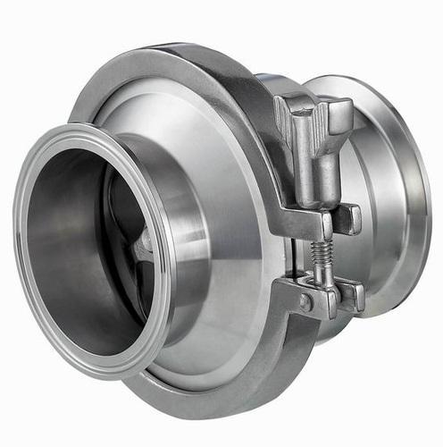 Silver Stainless Steel Check Valve (Non Return Value)