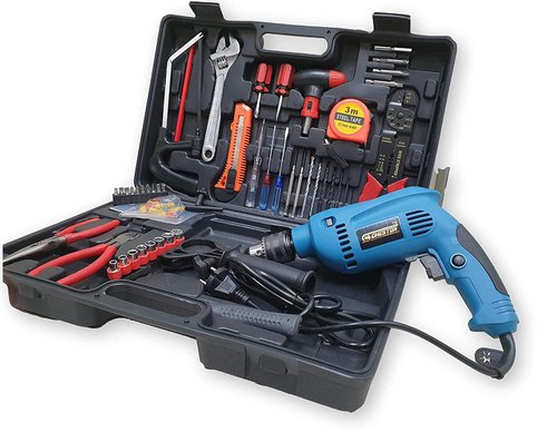 Cheston Powerful (EID 300) Drill Machine Tool Kit 13mm Cum Screwdriver with Accessories (Drill kit)