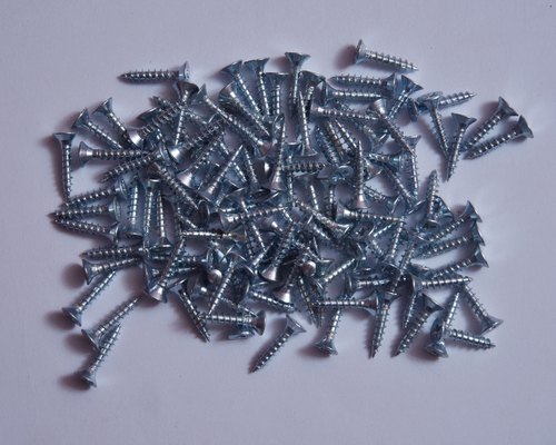Carbon Steel Chipboard Screw, Zinc Plated