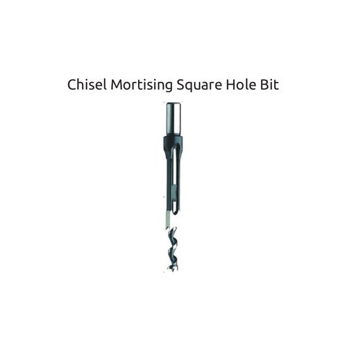 High Speed Steel Chisel Mortising Square Hole Bit, For Metal Drilling