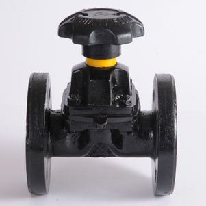 RFE Cast Iron Rubber Lined Diaphragm Valve, Weir A Pattern, S2K Type