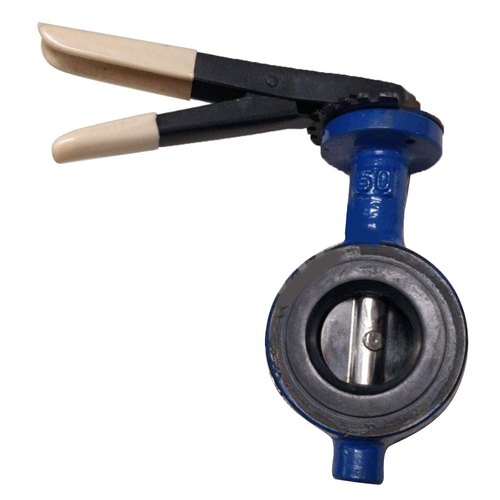 CI Wafer Type Hand Operated Butterfly Valve