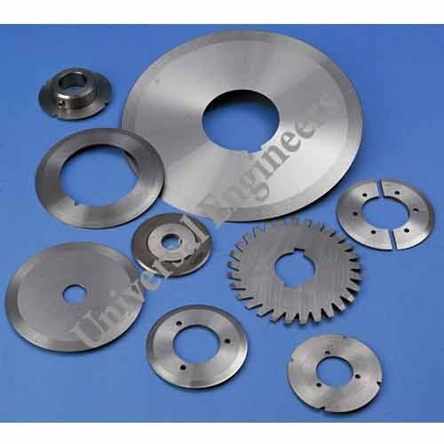 Silver Stainless Steel Circular Blades, For Industrial, Model Name/Number: Universal