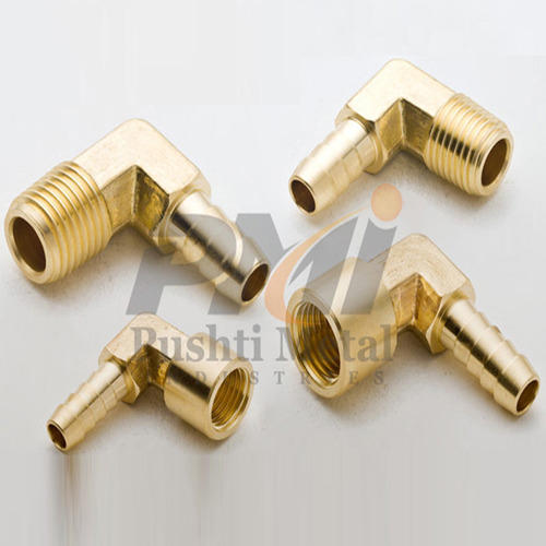 Clamp Barb External Screw Fitting Elbow
