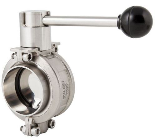 Clamp Butterfly Valve, Size: 1/4-4 Mm