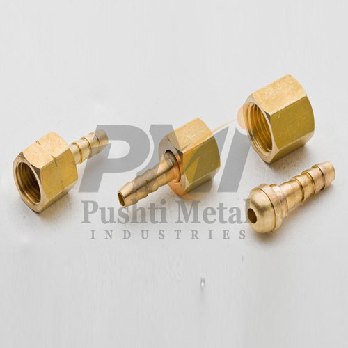 Clamp Metric Barbed Screw Thread Connector, For Industrial