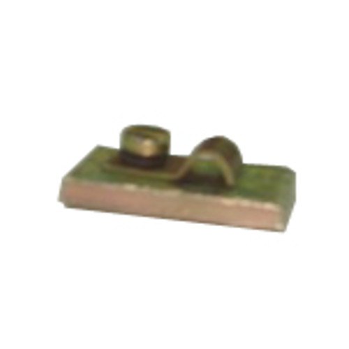 Cenlub Systems Brass Clamps with Base Plate and Screw