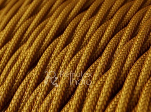 Rayon Golden Braided Rope