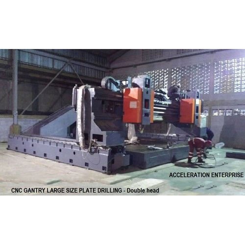Semi-Automatic CNC Gantry Type Drilling Machine