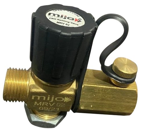 Mijo Brass CNG Refilling Valve, For Automobile, Size: 82 * 72 * 32 Mm