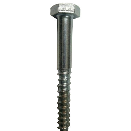 Polished MS Carriage Screw, Packaging Type: Box