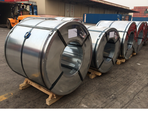 Galvanized Coating Steel Coil, Thickness: 0.15 to 1.6 mm