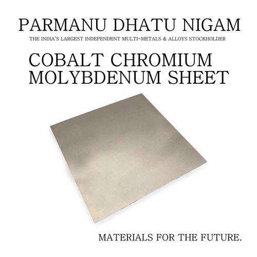 Cobalt Chromium Molybdenum Sheet