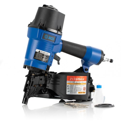 SGS Coil Nailer Gun, Air Pressure: 100-120 psi, 16 gauge